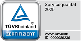 Urban Stieg Kfz-Service ist von TÜV Rheinland zertifiziert Bild mit Zertifikat von TÜV-Rheinland